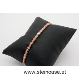 Armband Sonnenstein facettiert 4-5mm